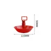 Bebedouro automático para frangos bebedouro espessado para frangos copo de beber com bico de pombo copo de beber para frangos dispensador de água para frangos