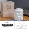 Vela Aromática Escultura Tridimensional Retrô Quarto Sem Fumaça Fragrância Cera Vegetal Gesso Copo Difusor Atacado Transfronteiriço