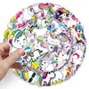 51 Pegatinas Decorativas Impermeables de Caballo Arcoíris Caricatura Graffiti Lindas para Tableta, Maleta, Patinete, Motocicleta