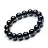 Pulsera de Obsidiana Sintética de Círculo Único para Hombres y Mujeres, Pulsera de Cristal de Moda y Sencilla para Mujeres, Artículos de Regalo Exclusivos de los Mostradores de Tiendas en Línea