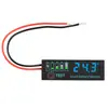 Luz indicadora LED de voltaje y potencia DC7-55V, placa de visualización de potencia para batería de ácido/batería de litio