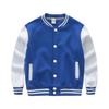 Uniforme de beisebol de veludo infantil com logotipo impresso personalizado, escola primária, jardim de infância, moletom, uniforme de classe, uniforme escolar, casaco cardigan, estampado