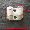 Guía de Rodamiento Localizador de Puerta Corredera Riel Guía Eje Accesorios para Puertas Correderas (Rodillo Puerta Corredera 8mm10mm12mm)
