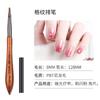 Caneta Nova para Nail Art, Caneta de Fototerapia, Cabeça Plana Grande, Cabeça Redonda Grande, Caneta Quadrada Redonda, Pincel para Nail Art, Caneta para Pintar Crisântemo, Unha
