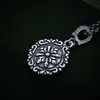 Collar de Mango de Plata de Ley 925 para Hombres y Mujeres Marca de Moda Colgante Versátil Sentido Avanzado Regalo de Nicho Diseño de Nicho Venta al por Mayor