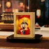 Tazón del Tesoro de los Cinco Señores de la Riqueza Estilo Chino Pieza de Decoración para el Hogar para Sala de Estar Entrada, Regalos de Ofrenda, Decoración de Escritorio de Oficina, Artículo Cultural y Creativo que Atrae la Riqueza