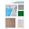 Fornecimento por atacado de filme de pvc de imitação de mosaico anti-penetração à prova d'água espesso para parque aquático piscina filme antiderrapante