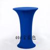 Juego de mesa de bar elástica para cócteles, mantel elástico, juego de mesa de bar, funda para mesa de comedor, tela elástica de licra, logotipo imprimible