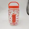 Saladkid Salad Pod Contenedor de Plástico para Ensalada con Tapa de Apertura Lateral, Frasco para Conservar Frescura, Contenedor Sellado