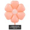 Globo de aluminio de seis pétalos color caramelo con forma de margarita, tamaño mediano, para fiesta de cumpleaños infantil, venta al por mayor transfronteriza.