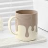 Vaso para Enjuague Bucal Vaso de Plástico para Dientes Vaso Simple para el Hogar Cepillado Vaso para Cepillo de Dientes Pareja Estilo Escandinavo Vaso para Dientes Vaso para la Boca Cubo para Cepillos de Dientes