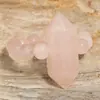 Anillos Apilables de Columna Hexagonal de Amatista para Mujer, Anillos de Pareja con Cuentas de Piedra Natural de Gama Alta de Nicho, Joyería Europea y Americana