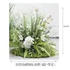 Plantas Artificiales Arreglos Florales para Tiendas, Decoraciones de Plantas Falsas para Escaparates de Tiendas de Ropa, Accesorios para Estudios Fotográficos, Exhibiciones de Flores