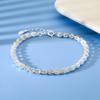 Pulsera de plata de ley 999 cola de fénix diseño de nicho ins femenino joyería de plata de alta calidad nicho lujo ligero exquisito ventas directas de fábrica
