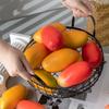 Modelo de fruta manga simulação Ao Mans ponderado estúdio esboço adereços para fotografia de alimentos janela de milk tea enfeites de decoração
