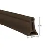 Tira Impermeable de Silicona para Baño, Cubierta Impermeable para Ducha, Sello Inferior para Puerta de Ducha, Protector contra Salpicaduras para Ducha, Separación de Seco y Húmedo