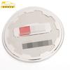 Aplicable a BAIC Weiwang S50 tapa del depósito de combustible lentejuelas S50 tapa del depósito de combustible de acero inoxidable pegatinas decorativas a prueba de arañazos accesorios