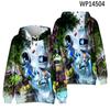 2024 Transfronterizo Nuevoastro Bot Universo Robot 3D Digital Casual Ropa para Adultos Niños Cos Sudadera con Capucha