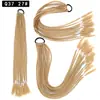 Coleta Gradiente de Siete Colores Coleta Trenza Pequeña Trenza de Color Sucio Coleta Tocado Personalizado Hip Hop Trenza de Tres Hilos