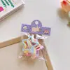 Presilha BB Fosca Degradê Doce Cremosa Coração de Menina Grampo de Cabelo Versátil Estrela de Cinco Pontas Cabelo Solto Lateral Acessório de Cabeça Feminino