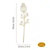 Amazon Tik Tok Xiyin Flores de Vaso de Madeira para Interior Decoração de Parede DIY de Flores Silvestres Esculpidas à Mão