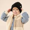 Invierno Exterior Terciopelo Cálido Gorro de Bebé Protección para las Orejas Lindo Gorro de Invierno para Niños Gorro Tejido de Felpa para Bebé