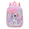 Nueva Mochila Escolar para Jardín de Infancia Niña Dibujos Animados Lindo Unicornio Mochila para Estudiante Ligera Gran Capacidad Mochila para Niños