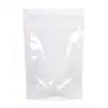 Bolsa de pie transparente con cierre de cremallera, Bolsa para envasado de alimentos, Bolsas transparentes sellables para bebidas, Bolsas con cierre hermético para almacenar snacks