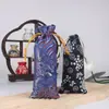 Bolsa para pente bolsa de chifre bolsa para pente bolsa de pano bolsa com cordão atacado mini bolsa