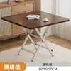 Mesa Pequeña, Mesa Plegable, Mesa de Comedor para el Hogar, Mesa Redonda Sencilla, Casa de Alquiler, Puesto Portátil para Exteriores, Mesa Cuadrada de Comedor