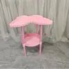 Mesa de Centro Borboleta para Casa Rack de Armazenamento de Cabeceira para Quarto Mesa Lateral para Sala de Estar Apartamento Pequeno Mesa de Centro de Plástico com Armazenamento Multicamadas