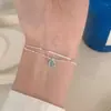 2026 Nuevo Modelo Nuevo Estilo Chino Plata S925 Simple y Elegante Fresco Dulce Diseño de Nicho Ins Pulsera Joyería