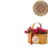 Piezas de Madera Pintadas a Mano para Manualidades Árbol de Navidad Infantil con Agujeros Regalo Etiquetas de Madera Decoraciones para Fiestas Manualidades de Madera Etiquetas para Colgar