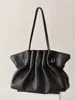 Bolso de Hombro Transfronterizo Estilo Nuevo Bolso Tote de Gran Capacidad Moda Europea y Americana Bolso de Nube Plegado Bolso Personalizado para Mujer Comercio Exterior al por Mayor