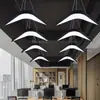 Luz de Flecha en Forma de V Lámpara de Modelado LED Oficina Gimnasio Gran Centro Comercial Pasillo Estilo Industrial Lámpara Colgante Luz Antiazul