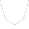 Collar Pulsera Set Combinado para Mujer Diseño Nicho Estilo K Geométrico Ovalado Perla de Agua Dulce Acero Titanio