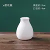 Vaso de Cerâmica DIY para Jardim de Infância Argila Branca para Pintar e Colorir Materiais de Arte Cerâmica Artesanal Infantil