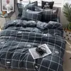 Juego de Cama de Cuatro Piezas Cartoon Antártico Ins Sailor Moon Morado Cama de Estudiante Sábanas Funda Nórdica Juego de Cama de Tres Piezas