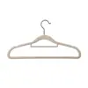 Cabides de Veludo, Antiderrapantes, Espessos, Uso Duplo para Roupas Secas e Molhadas, Solução de Armazenamento para Casa e Dormitório, Cabide Organizador de Roupas