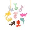 Pato Tortuga Animal Pequeño Luminoso Estéreo Resina Mixta Escritorio Coche Pequeños Adornos DIY Accesorios para Joyería Mixto