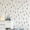 Pegatinas de pared con diseño de flores y plantas, pequeñas flores, para habitación infantil, dormitorio, mesita de noche, guardería, papel pintado autoadhesivo decorativo.