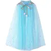 Conjunto de Capa da Elsa Fantasias de Performance para o Dia das Crianças de Halloween Brinquedos Infantis Brinquedos de Ano Novo Presentes para Crianças