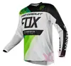 Traje de Descenso Fox Traje de Ciclismo de Montaña Camiseta de Manga Larga para Hombre Verano Transpirable Traje de Motocicleta Todoterreno Venta Directa