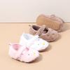 Zapatos de bebé princesa Mao Mao forrados de polar zapatos de bebé para gatear antideslizantes suela de goma suave BHF4220