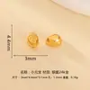 Prata S925 Banhada a Ouro Contas Espaçadoras de Furo Grande Corte Reto Contas Espaçadoras Contas Soltas Pulseira Contas Budistas Acessórios para Joias DIY