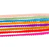 Em Estoque 1cm Feito à Mão DIY Bainha de Saia Colorida Decote Têxtil para Casa Bolsa Decoração de Roupas Acessórios Pequena Franja Borla Pom-Pom Barra de Renda