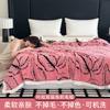 Manta Jacquard Taffetá Catiônica de Camada Dupla Transfronteiriça Manta de Caxemira Espessa de Camada Dupla Manta para Sofá de Casa