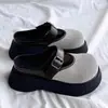 Mules de malla sin cordones con plataforma gruesa para mujer, nuevo estilo 2026 sandalias Birkenstock casuales, pantuflas de malla de verano