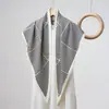 Bufanda Triángulo Flor de Anacardo Coreana Cortina de Trasero Accesorios en Capas para Mujer Cinturón de Jeans Cintura Bufanda de Seda Camisa a Juego para Viaje
