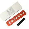Interruptor Impermeable COB-63 8 Botones Arriba, Abajo, Izquierda y Derecha Delantero y Trasero Interruptor de Grúa Interruptor de Conducción